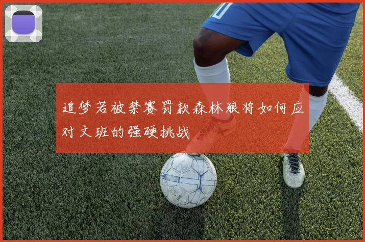 追梦若被禁赛罚款森林狼将如何应对文班的强硬挑战